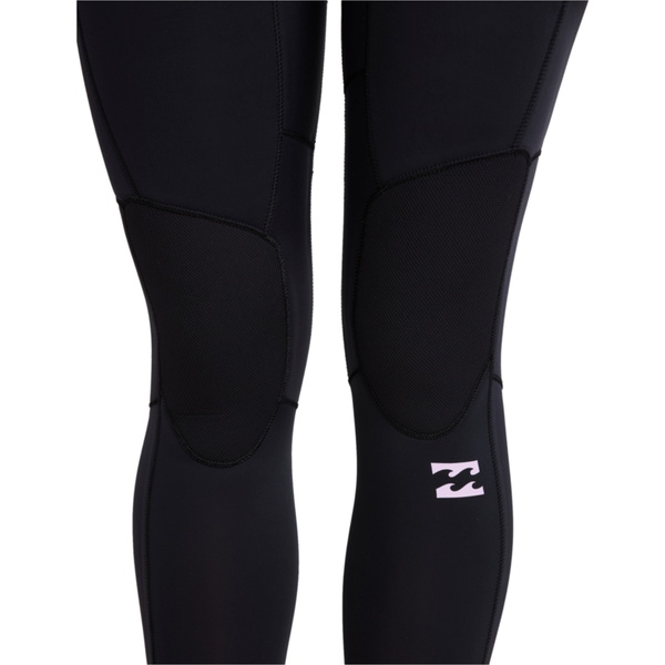 2026 Billabong Womens Synergy Natural 3/2mm Chest Zip Wetsuit 24BW191510 - Black Fade